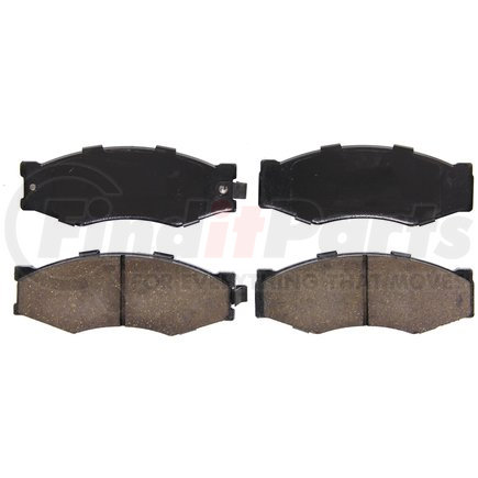 Wagner ZD266A Disc Brake Pad Set QuickStop Ceramic Disc Brake Pad Set