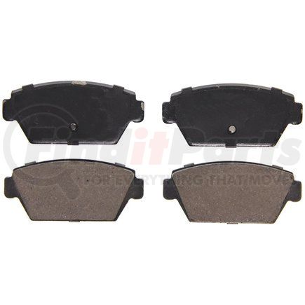 ZD329 by WAGNER - QuickStop Ceramic Disc Brake Pad Set