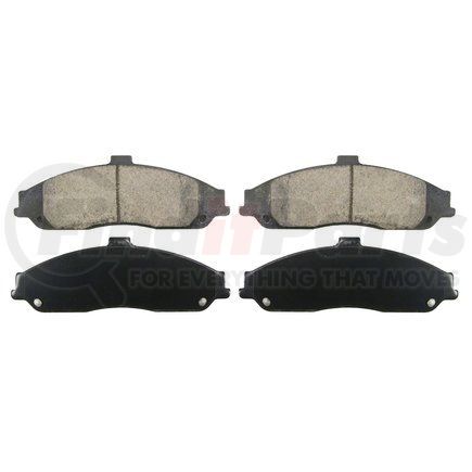 ZD731A by WAGNER - QuickStop Ceramic Disc Brake Pad Set