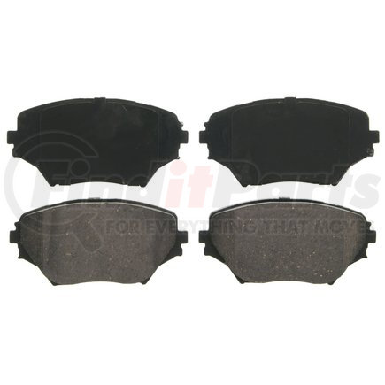 ZD862 by WAGNER - QuickStop Ceramic Disc Brake Pad Set