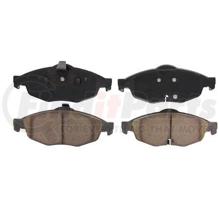 ZD869 by WAGNER - QuickStop Ceramic Disc Brake Pad Set