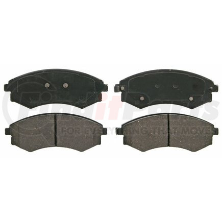 ZD887 by WAGNER - QuickStop Ceramic Disc Brake Pad Set