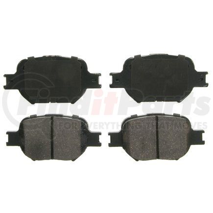 ZD817 by WAGNER - QuickStop Ceramic Disc Brake Pad Set