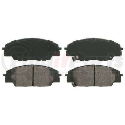 ZD829 by WAGNER - QuickStop Ceramic Disc Brake Pad Set