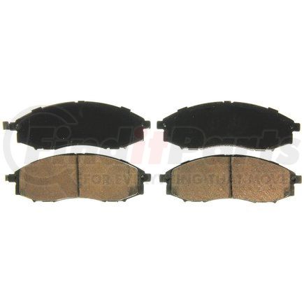 ZD830 by WAGNER - QuickStop Ceramic Disc Brake Pad Set