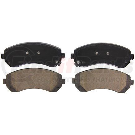 ZD844 by WAGNER - QuickStop Ceramic Disc Brake Pad Set