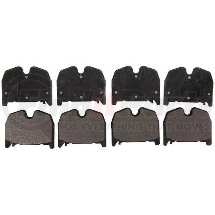 ZX1231 by WAGNER - QuickStop Semi-Metallic Disc Brake Pad Set