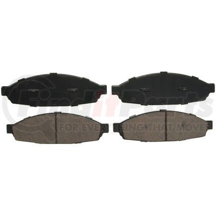 ZD953 by WAGNER - QuickStop Ceramic Disc Brake Pad Set