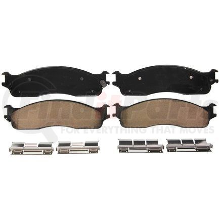 ZD965 by WAGNER - QuickStop Ceramic Disc Brake Pad Set