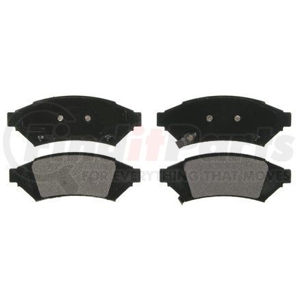 ZX1000 by WAGNER - QuickStop Semi-Metallic Disc Brake Pad Set