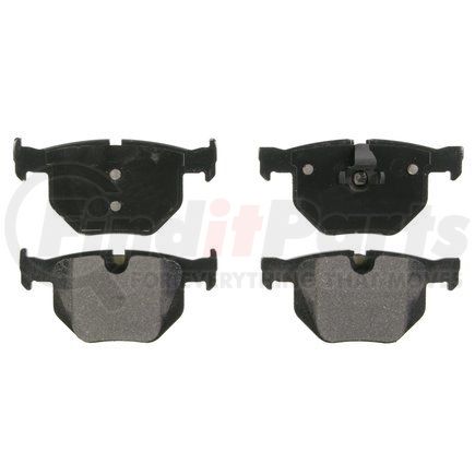 ZX1042 by WAGNER - QuickStop Semi-Metallic Disc Brake Pad Set