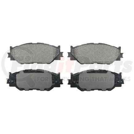 ZX1178 by WAGNER - QuickStop Semi-Metallic Disc Brake Pad Set