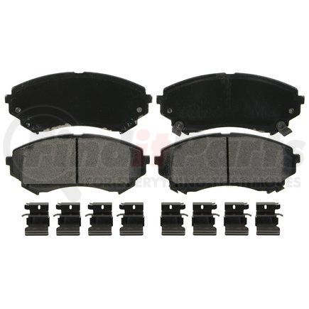 ZX1331A by WAGNER - QuickStop Semi-Metallic Disc Brake Pad Set