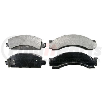 ZX149 by WAGNER - QuickStop Semi-Metallic Disc Brake Pad Set