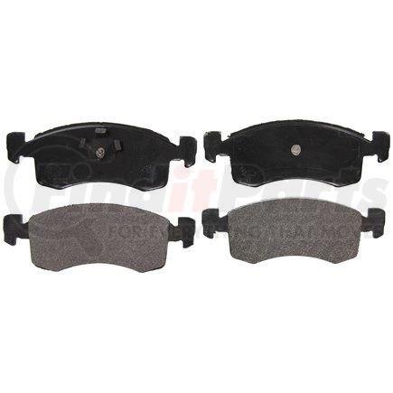 ZX220 by WAGNER - QuickStop Semi-Metallic Disc Brake Pad Set
