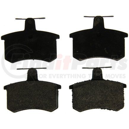 ZX228A by WAGNER - QuickStop Semi-Metallic Disc Brake Pad Set