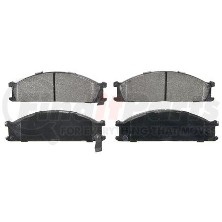 ZX333 by WAGNER - QuickStop Semi-Metallic Disc Brake Pad Set