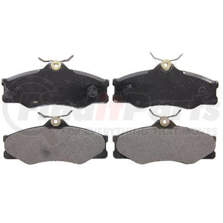 ZX338 by WAGNER - QuickStop Semi-Metallic Disc Brake Pad Set