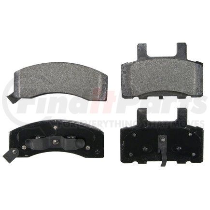 ZX370 by WAGNER - QuickStop Semi-Metallic Disc Brake Pad Set