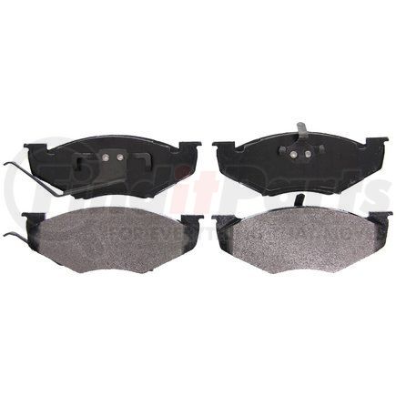 ZX414 by WAGNER - QuickStop Semi-Metallic Disc Brake Pad Set