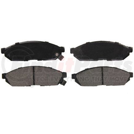 ZX281 by WAGNER - QuickStop Semi-Metallic Disc Brake Pad Set