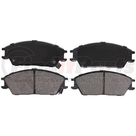 ZX440 by WAGNER - QuickStop Semi-Metallic Disc Brake Pad Set