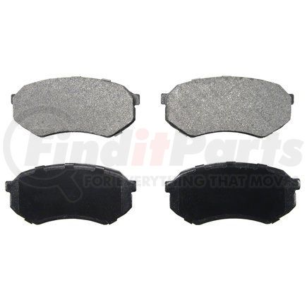 ZX433B by WAGNER - QuickStop Semi-Metallic Disc Brake Pad Set