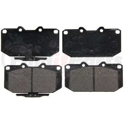 ZX460 by WAGNER - QuickStop Semi-Metallic Disc Brake Pad Set