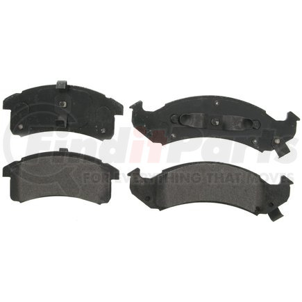 ZX505 by WAGNER - QuickStop Semi-Metallic Disc Brake Pad Set