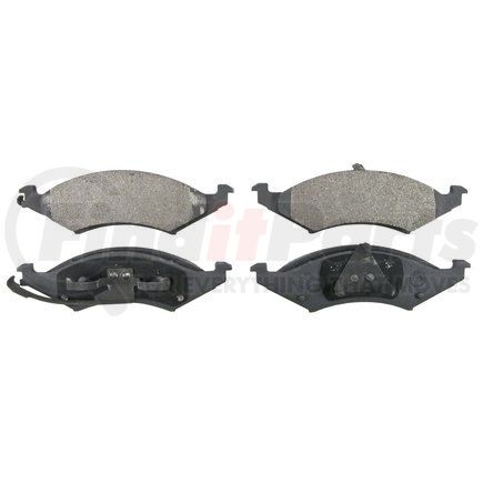 ZX421A by WAGNER - QuickStop Semi-Metallic Disc Brake Pad Set