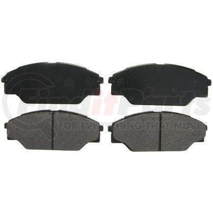 ZX605 by WAGNER - QuickStop Semi-Metallic Disc Brake Pad Set