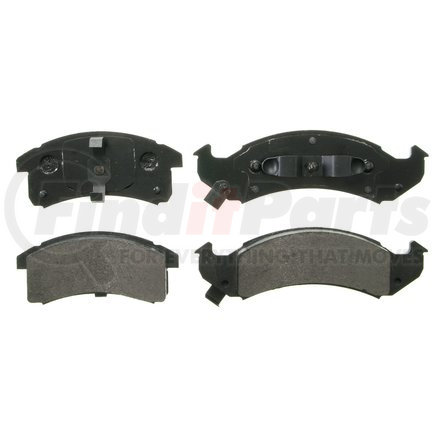 ZX623 by WAGNER - QuickStop Semi-Metallic Disc Brake Pad Set