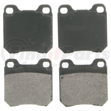 ZX709 by WAGNER - QuickStop Semi-Metallic Disc Brake Pad Set