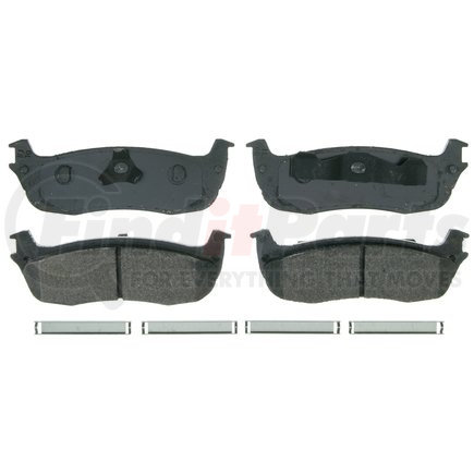 ZX711 by WAGNER - QuickStop Semi-Metallic Disc Brake Pad Set