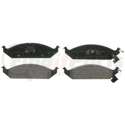 ZX650A by WAGNER - QuickStop Semi-Metallic Disc Brake Pad Set