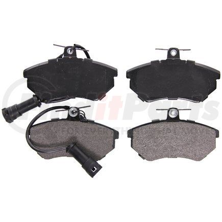 ZX684A by WAGNER - QuickStop Semi-Metallic Disc Brake Pad Set