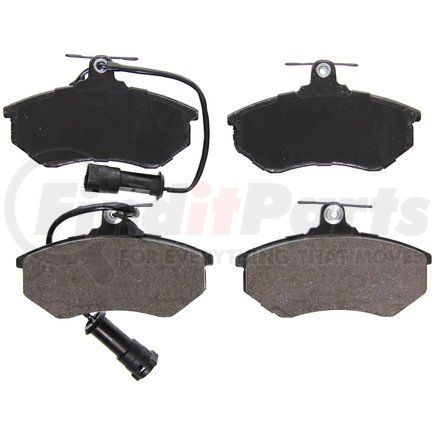 ZD290 by WAGNER - QuickStop Ceramic Disc Brake Pad Set
