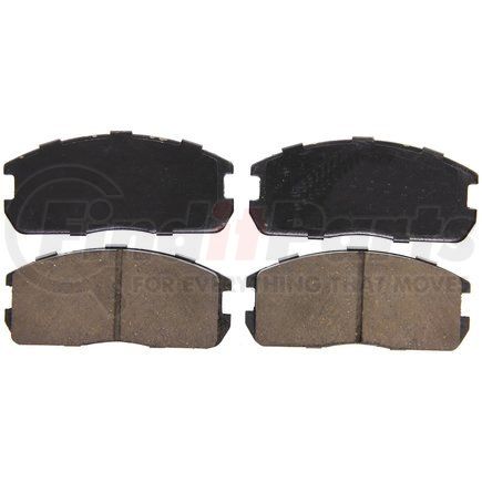ZD299 by WAGNER - QuickStop Ceramic Disc Brake Pad Set