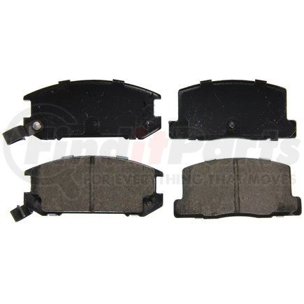 ZD309 by WAGNER - QuickStop Ceramic Disc Brake Pad Set