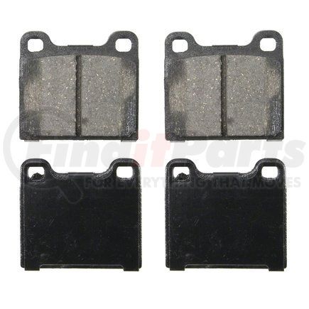 ZD31 by WAGNER - QuickStop Ceramic Disc Brake Pad Set