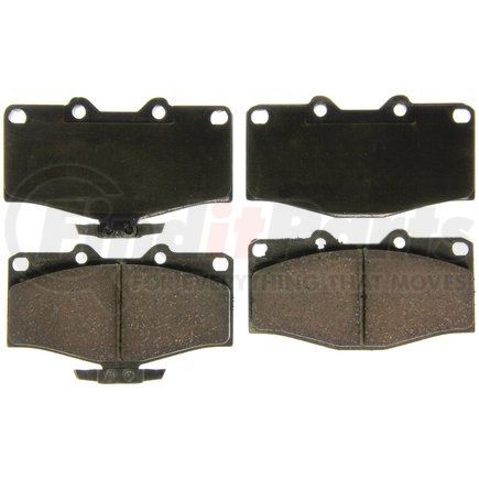 ZD410 by WAGNER - QuickStop Ceramic Disc Brake Pad Set