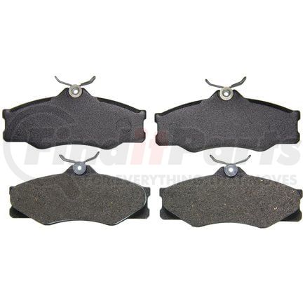 ZD338 by WAGNER - QuickStop Ceramic Disc Brake Pad Set