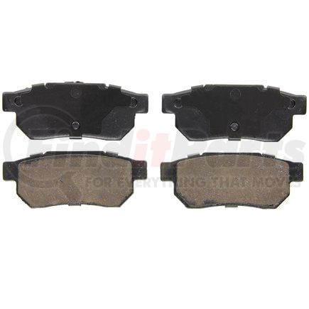 ZD339 by WAGNER - QuickStop Ceramic Disc Brake Pad Set