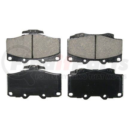 ZD436 by WAGNER - QuickStop Ceramic Disc Brake Pad Set