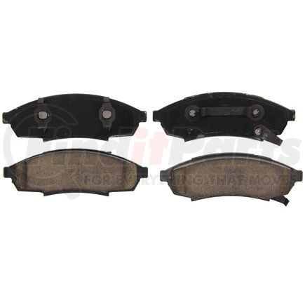 ZD376 by WAGNER - QuickStop Ceramic Disc Brake Pad Set