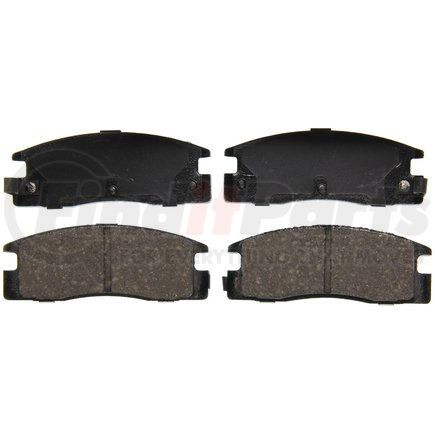 ZD398A by WAGNER - QuickStop Ceramic Disc Brake Pad Set