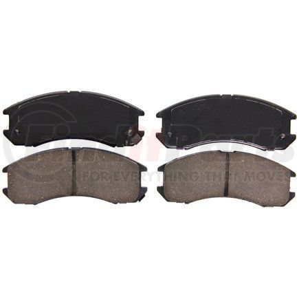 ZD399 by WAGNER - QuickStop Ceramic Disc Brake Pad Set