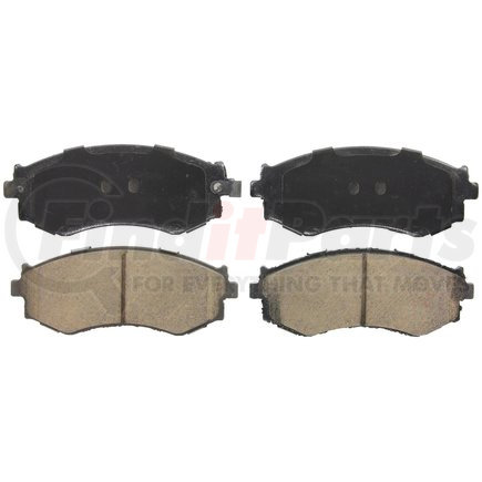 ZD462A by WAGNER - QuickStop Ceramic Disc Brake Pad Set