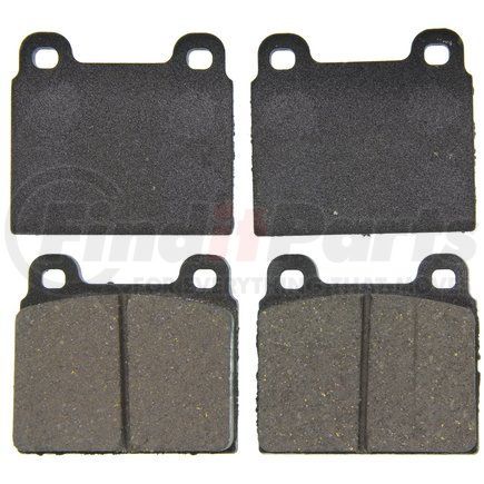 ZD45A by WAGNER - QuickStop Ceramic Disc Brake Pad Set