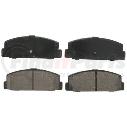 ZD482A by WAGNER - QuickStop Ceramic Disc Brake Pad Set